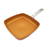 Image of Sweettreats Non-stick Copper Frying Pan with Ceramic Coating and Induction cooking,Oven & Dishwasher safe