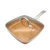 Image of Sweettreats Non-stick Copper Frying Pan with Ceramic Coating and Induction cooking,Oven & Dishwasher safe